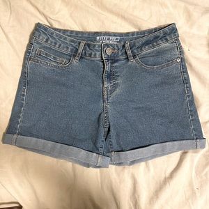 Noisy May Denim Jean Cuffed Shorts